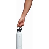 Hydro Flask 21 OZ STANDARD FLEX STRAW CAP WHITE