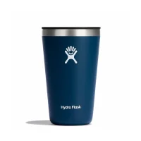 Hydro Flask 16 OZ ALL AROUND TUMBLER PRESS-IN LID INDIGO