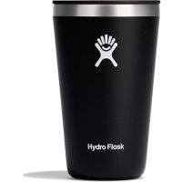 Hydro Flask 16 OZ ALL AROUND TUMBLER PRESS-IN LID BLACK