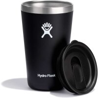 Hydro Flask 16 OZ ALL AROUND TUMBLER PRESS-IN LID BLACK
