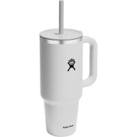 Hydro Flask 40 OZ ALL AROUND TRAVEL TUMBLER WHITE