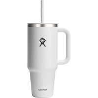 Hydro Flask 40 OZ ALL AROUND TRAVEL TUMBLER WHITE