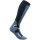 Bauerfeind Ski Alpine Compression  Socks, Men, Blue, 42-45, Wadenumfang L