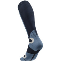 Bauerfeind Ski Alpine Compression  Socks, Men, Blue, 46-49, Wadenumfang L