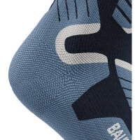 Bauerfeind Ski Alpine Compression  Socks, Men, Blue, 46-49, Wadenumfang L