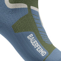 Bauerfeind Ski Alpine Compression  Socks, Women, Green, 43-46, Wadenumfang S