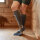 Bauerfeind Ski Alpine Compression  Socks, Women, Green, 43-46, Wadenumfang L