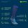 Bauerfeind Outdoor Merino Compression Socks, Men, Granat, 46-49, Wadenumfang S
