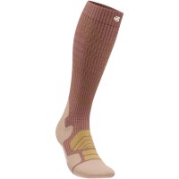 Bauerfeind Outdoor Merino Compression Socks, Women, Coral, 35-38, Wadenumfang S