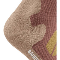Bauerfeind Outdoor Merino Compression Socks, Women, Coral, 35-38, Wadenumfang S