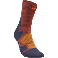 Bauerfeind Outdoor Merino Mid Cut Socks, Men, Granat, 46-49