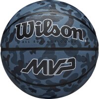 Wilson MVP CAMO BSKT BLUE SIZE 6