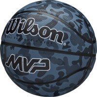 Wilson MVP CAMO BSKT BLUE SIZE 6