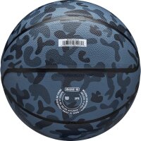 Wilson MVP CAMO BSKT BLUE SIZE 6