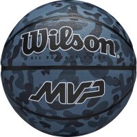 Wilson MVP CAMO BSKT BLUE SIZE 7