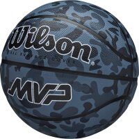 Wilson MVP CAMO BSKT BLUE SIZE 7