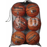Wilson NBA 6 BALL MESH CARRY BAG BL