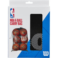 Wilson NBA 6 BALL MESH CARRY BAG BL