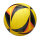 Wilson OPTX FIVB VB GAME BALL BLACK/YELLOW