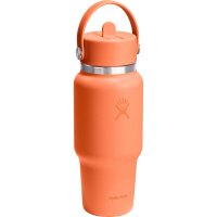 Hydro Flask 24 OZ WIDE FLEX STRAW TRAVEL BOTTLE NECTAR...