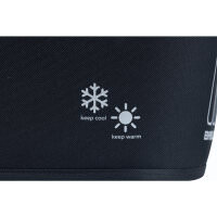 BASIL H.R.-Korb "Carry All Rear Basket MIK 2.0" mit Isolierfunktion schwarz