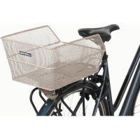 Basil Schultaschenkorb Cento nude metallic