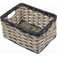 BASIL V.R.-Korb "Dijon" grau/schwarz Gr. L (L x...