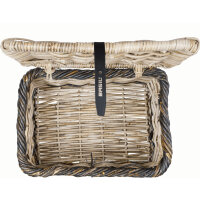 Basil Korb Dijon mit Deckel Gr. S, Maße (L x B x H): 27 x 39 x 21 cm