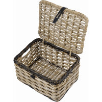 Basil Korb Dijon mit Deckel Gr. L, Maße (L x B x H): 36 x 49 x 30 cm