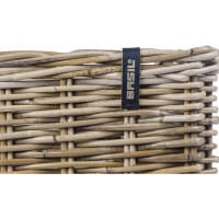 BASIL V.R.-Korb "Dax" grau Gr. L (L x B x H): 35 x 47 x 27 cm