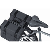 Basil Doppeltasche Tour MIK 2.0 schwarz