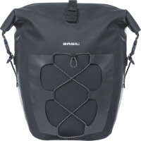 Basil Einzeltasche Navigator Waterproof MIK Studs Größe L, Volumen: 22 l, Maße (L x B x H): 27 x 19 x 41 cm, 1210 g
