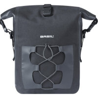 Basil Einzeltasche Navigator Waterproof MIK Studs Größe M, Volumen: 14 l, Maße (L x B x H): 24 x 14 x 34 cm, 820 g