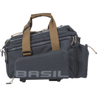 Basil Gepäckträgertasche Miles XL Pro MIK 2.0 Polyester, black slate
