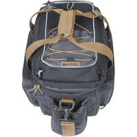 Basil Gepäckträgertasche Miles XL Pro MIK 2.0 Polyester, black slate