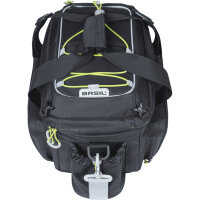 Basil Gepäckträgertasche Miles XL Pro MIK 2.0 Polyester, black lime
