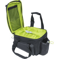 Basil Gepäckträgertasche Miles XL Pro MIK 2.0 Polyester, black lime