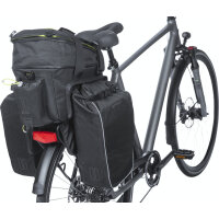 Basil Gepäckträgertasche Miles XL Pro MIK 2.0 Polyester, black lime