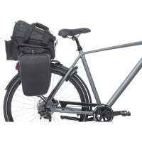 Basil Gepäckträgertasche Miles XL Pro MIK 2.0 Polyester, black lime