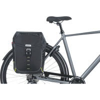 Basil Doppeltasche Miles MIK 2.0 black lime