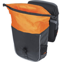 Basil Doppeltasche Miles MIK 2.0 black orange