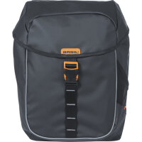 Basil Doppeltasche Miles MIK 2.0 black orange