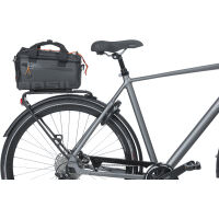 BASIL Gepäckträgertasche "Miles MIK 2.0" black orange