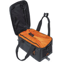 BASIL Gepäckträgertasche "Miles MIK 2.0" black orange