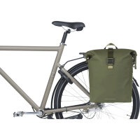 Basil Schultertasche Soho MIK Studs moss green