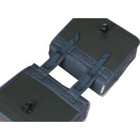 Basil Doppeltasche Flair Doppeltasche Universal Bridge navy