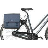 Basil Doppeltasche Flair Doppeltasche Universal Bridge navy