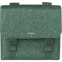 Basil Doppeltasche Flair Doppeltasche Universal Bridge green