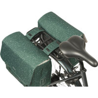 Basil Doppeltasche Flair Doppeltasche Universal Bridge green