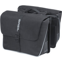 Basil Doppeltasche Forte MIK 2.0 schwarz